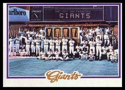 82 San Francisco Giants